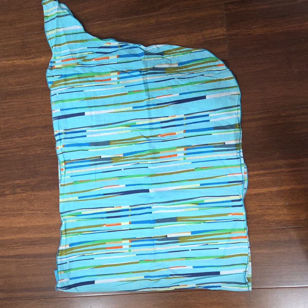 BCBG MAX AZARIA SWIM BATHING SUIT WRAP SARONG COVER UP BRIGHT MULTICOLORED
